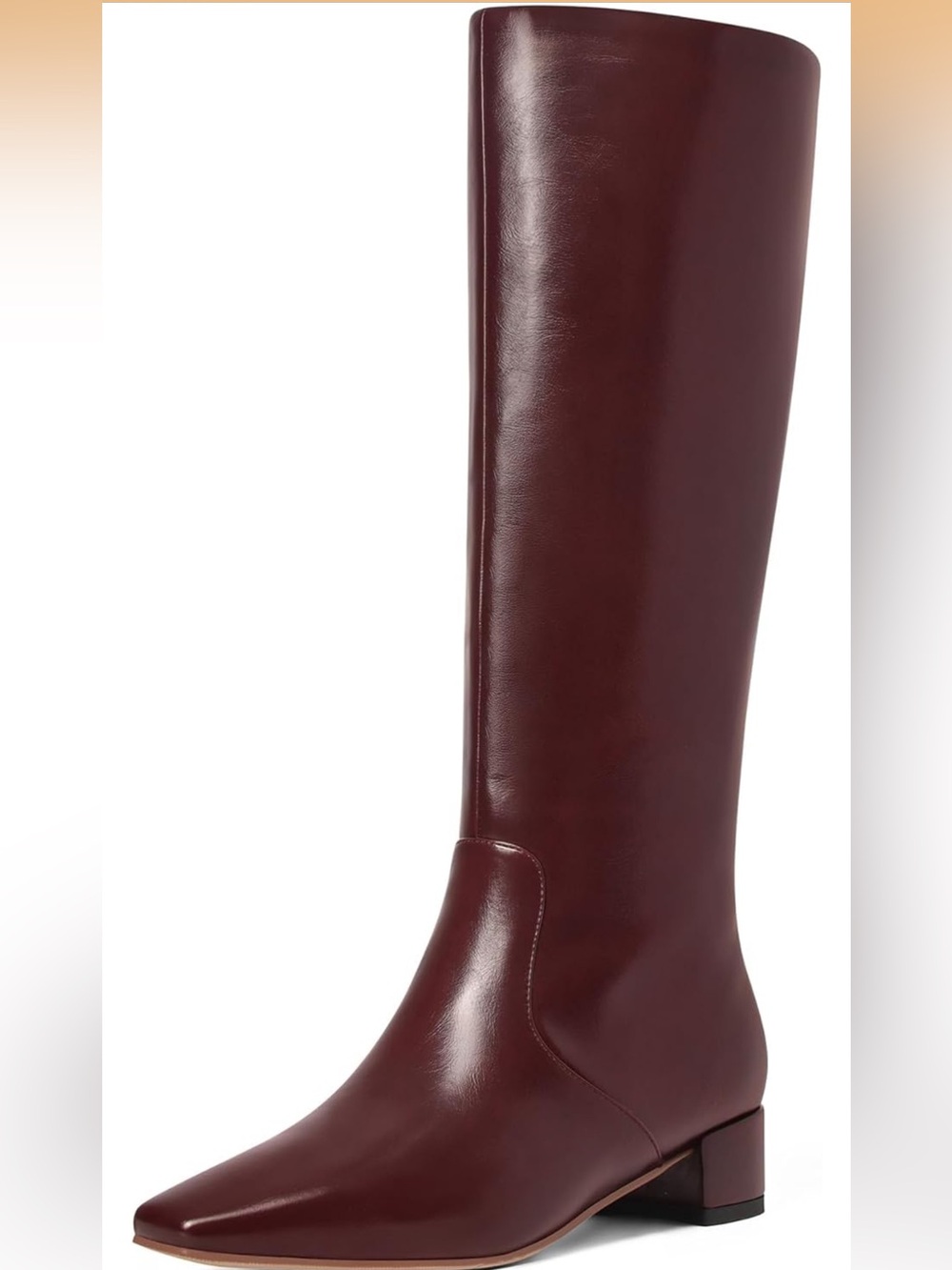 Mucccute Women's Tall Riding Boots - Burgundy